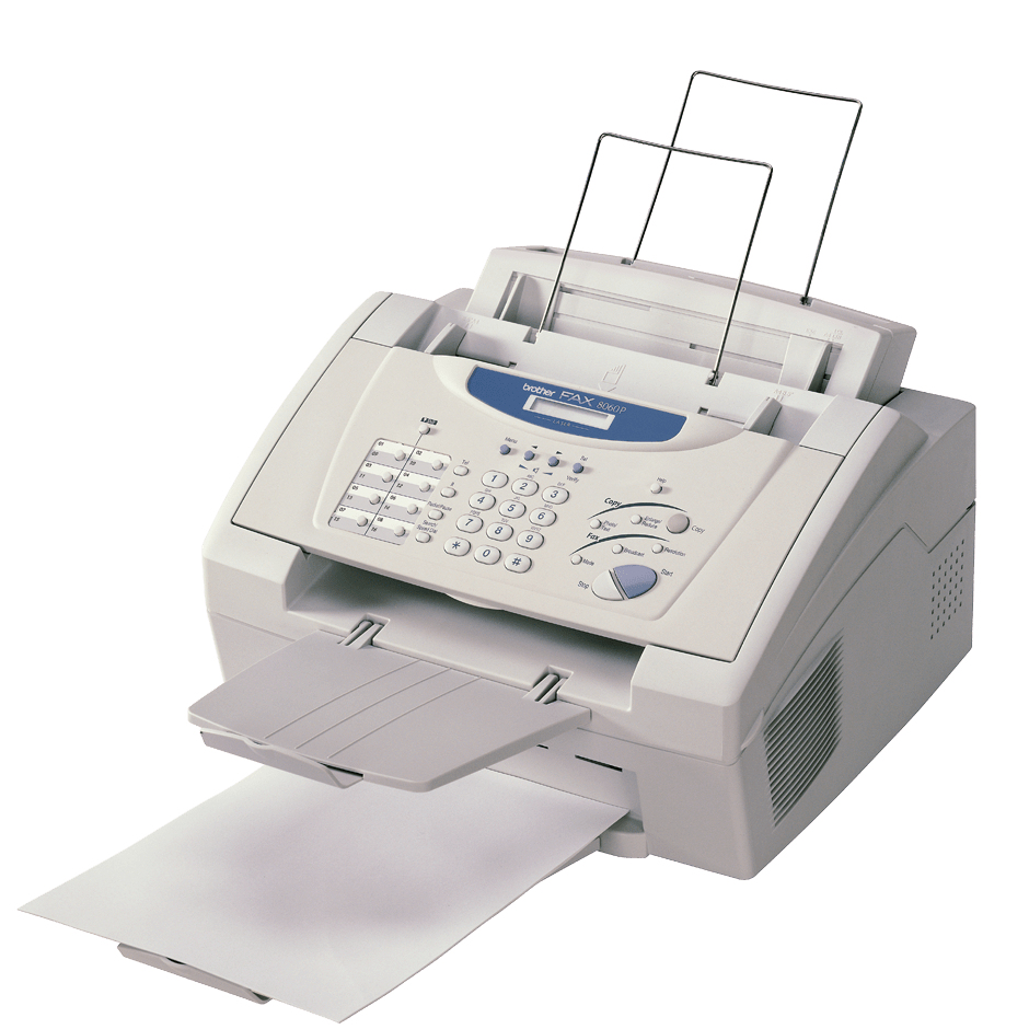Brother FAX-8060P fax machine Laser 14.4 Kbit/s A4 White