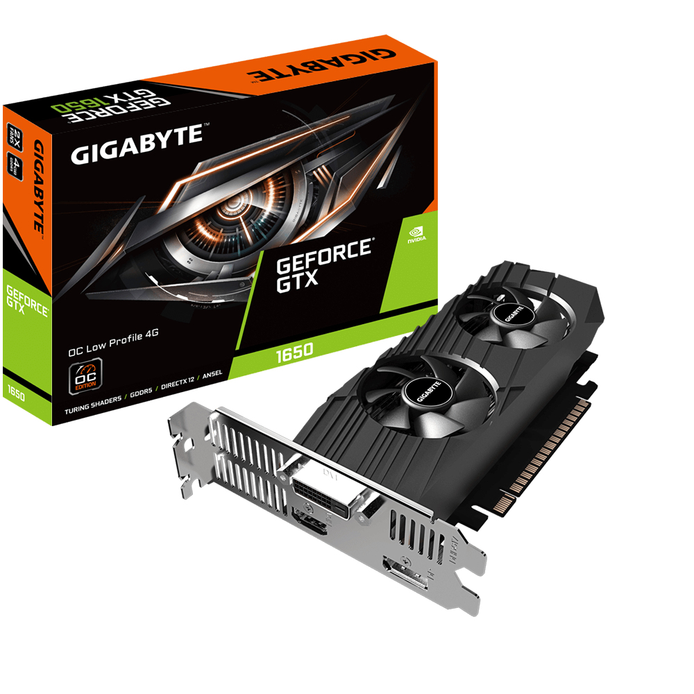 GIGABYTE GeForce GTX 1650 OC Low Profile 4G – image 5
