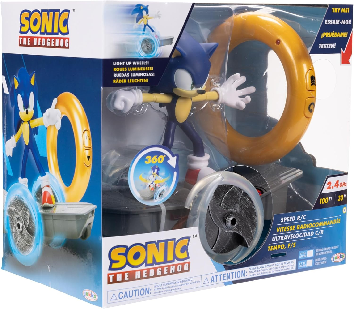JAKKS Pacific Sonic The Hedgehog Speed RC Vehicle – image 7