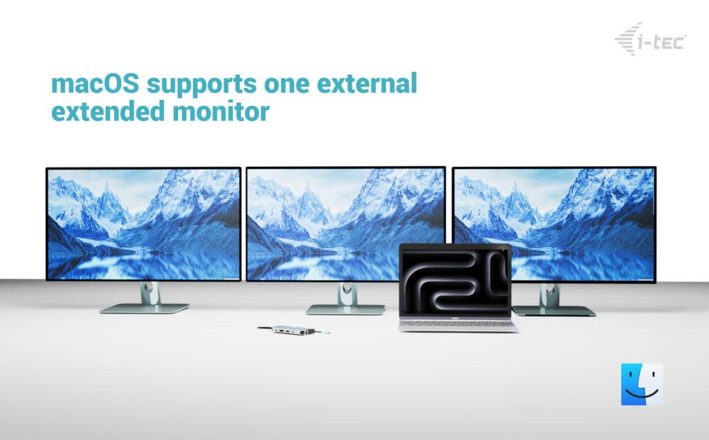 i-tec USB-C Metal Nano 3x Display (DP, HDMI and VGA) Docking Station + Power Delivery – image 9