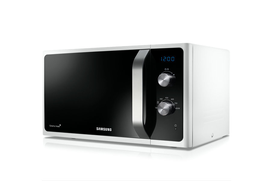 Samsung MS23F301ELW microwave Black, White Countertop – image 2