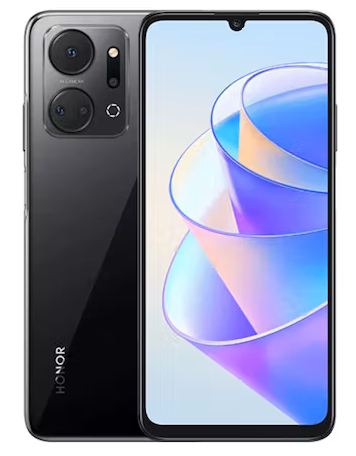 Honor X7a 17,1 cm (6.74") Две SIM-карты Android 12 4G USB Type-C 4 GB 128 GB 6000 mAh Черный