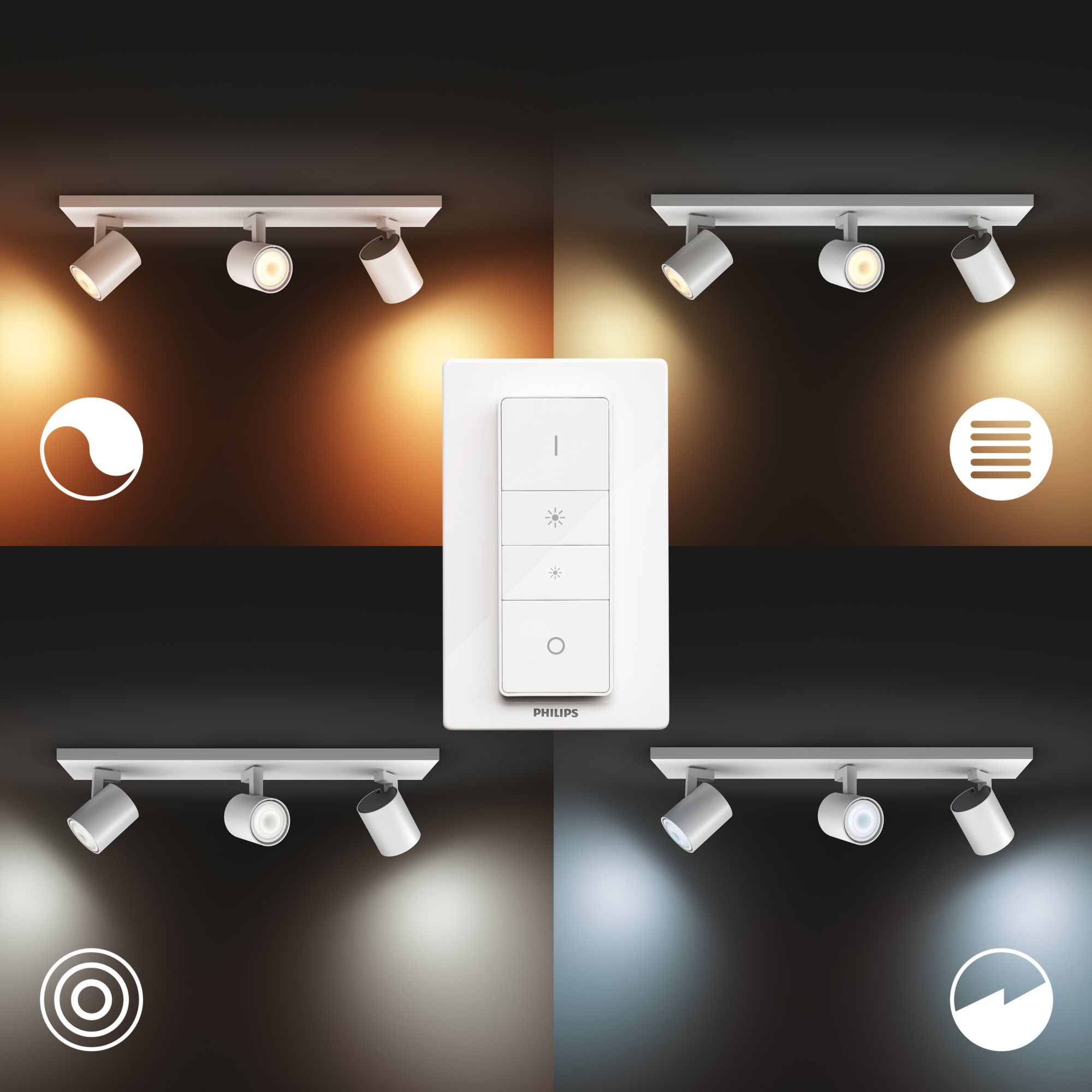 Philips by Signify Philips Hue White ambience Runner triple spotlight – image 5