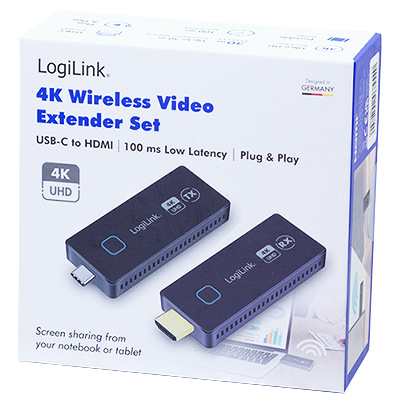 LogiLink HDW0104 AV extender AV transmitter & receiver Black – image 4