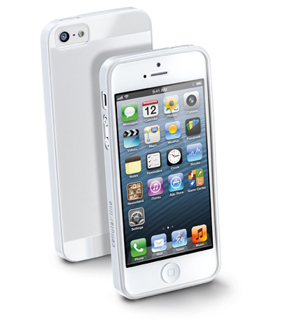 Cellularline SOFTSLIMIPHONE5W mobile phone case Cover White