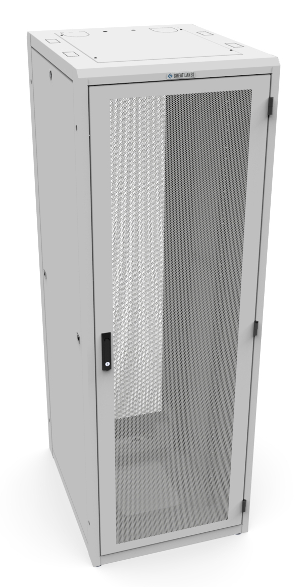 Vertiv GL840E-2936-W-1032MS rack cabinet 44U Freestanding rack White – image 1