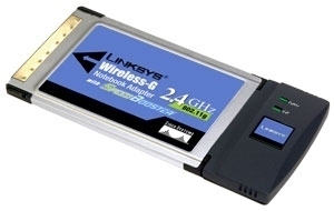 Linksys Wireless-G PC Card with SpeedBooster 802.11g