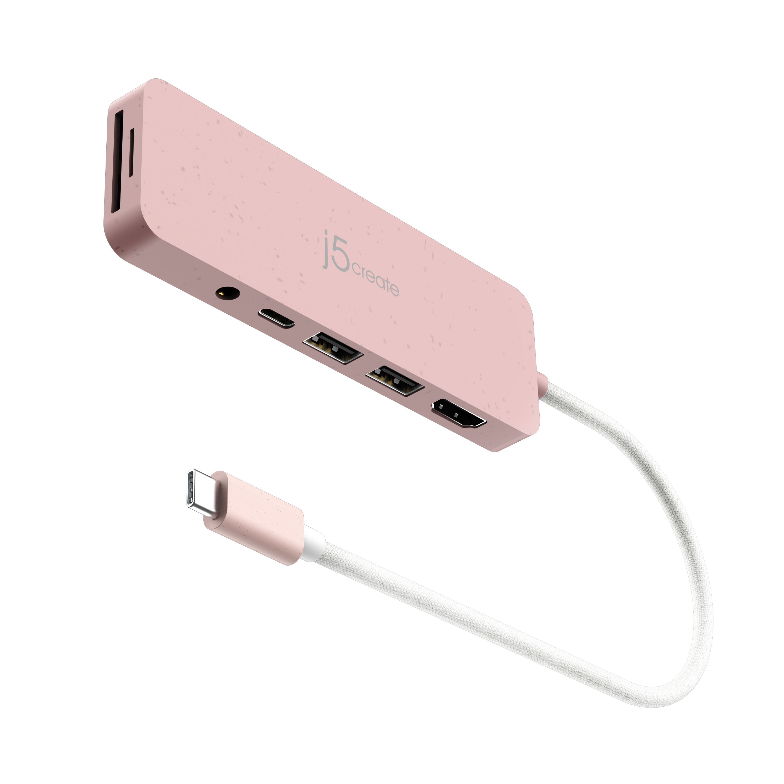 ECO-FRIENDLY USB-C MULTI-PORT HUB WITH POWER DELIVERY