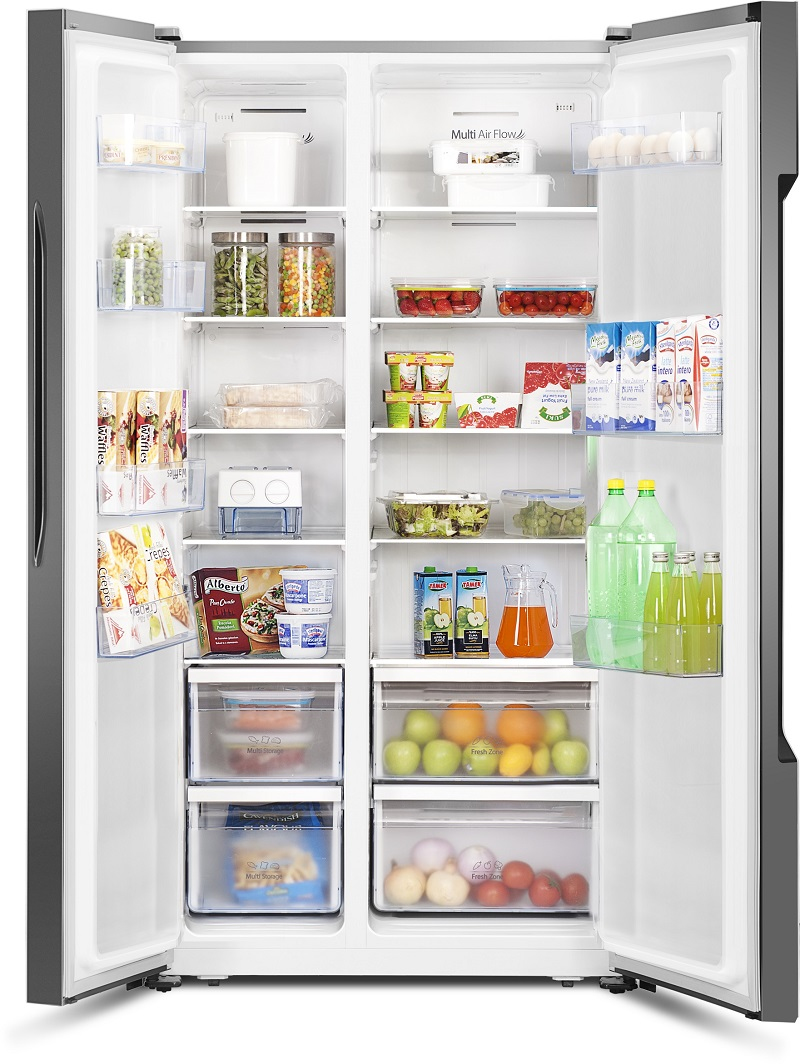 Hisense RS670N4BC2 side-by-side refrigerator Freestanding – image 3