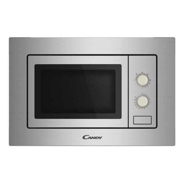 Candy GB1730MX Black, Stainless steel Solo microwave Built-in