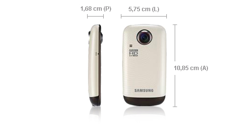 Samsung HMX-E10 8 MP CMOS Ivory – image 6