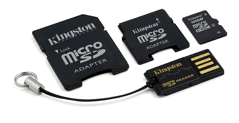 Kingston Technology MicroSD Reader + 16GB