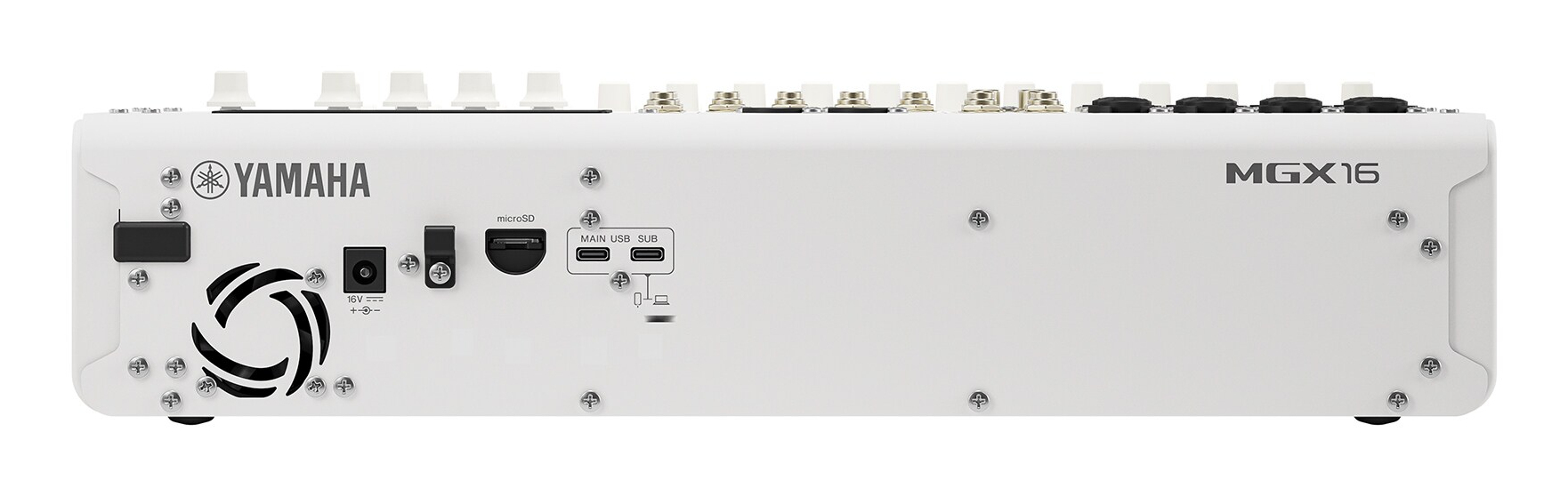 Yamaha MGX16W 22 channels White – image 4