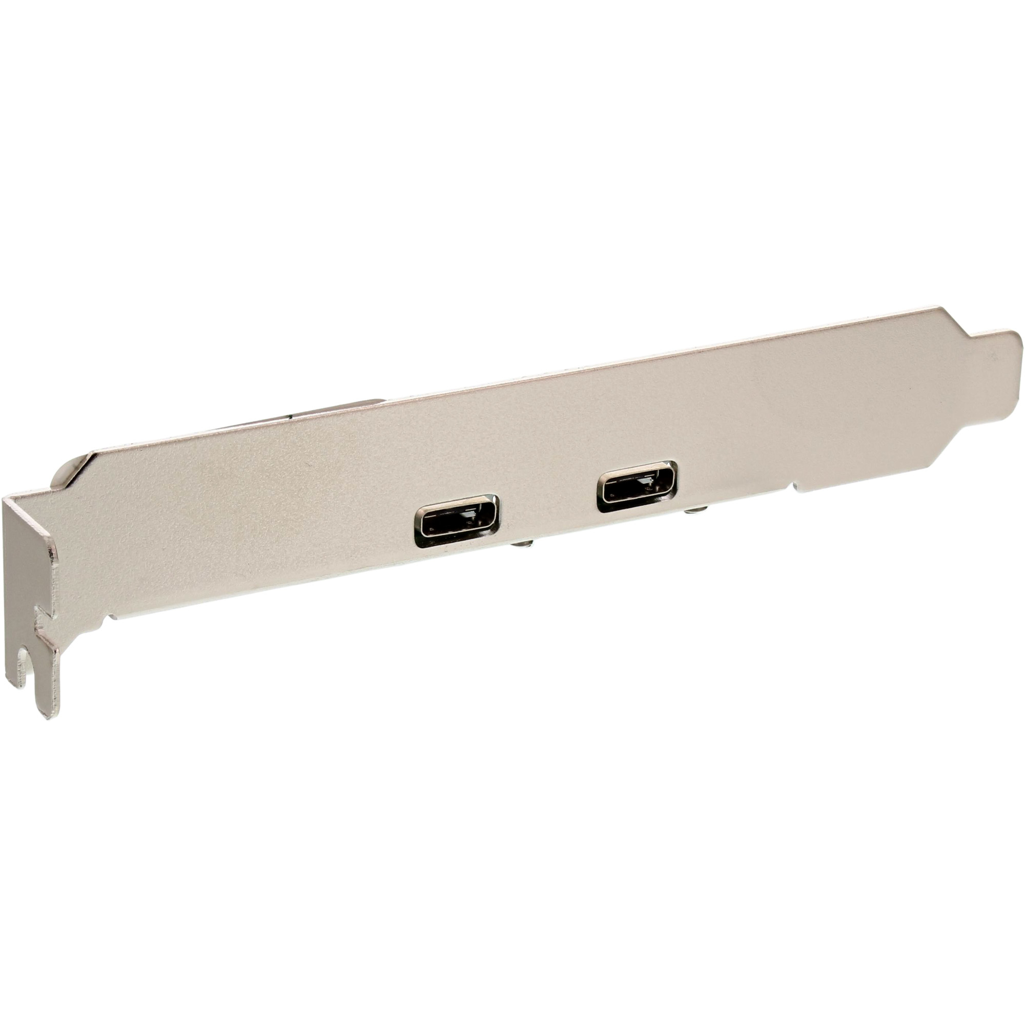InLine Slot Bracket 2x USB 2.0 Type C female / internal mainboard header male