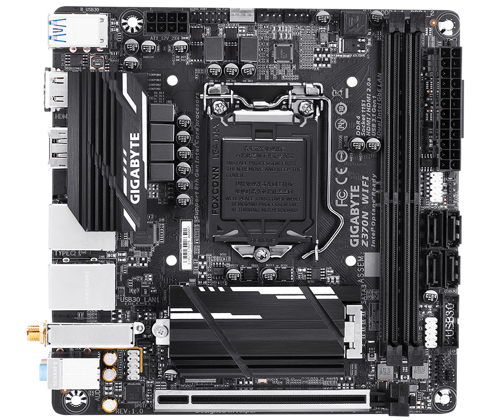 GIGABYTE Z370N WIFI (rev. 1.0) – image 5