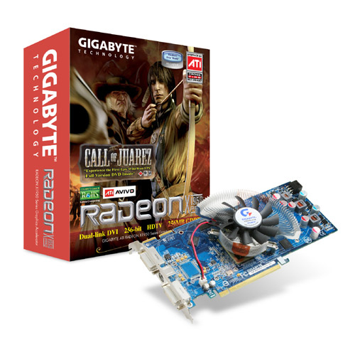 GIGABYTE Radeon X1950 Pro 256MB DDR3