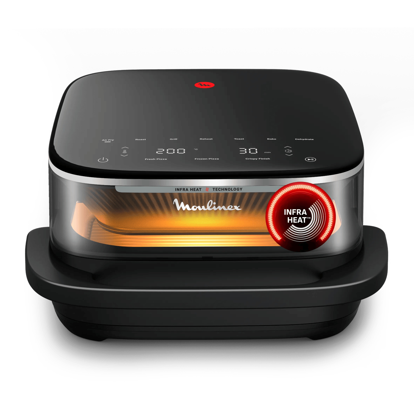 Moulinex EZ4218F0 fryer Single Stand-alone Hot air fryer Black