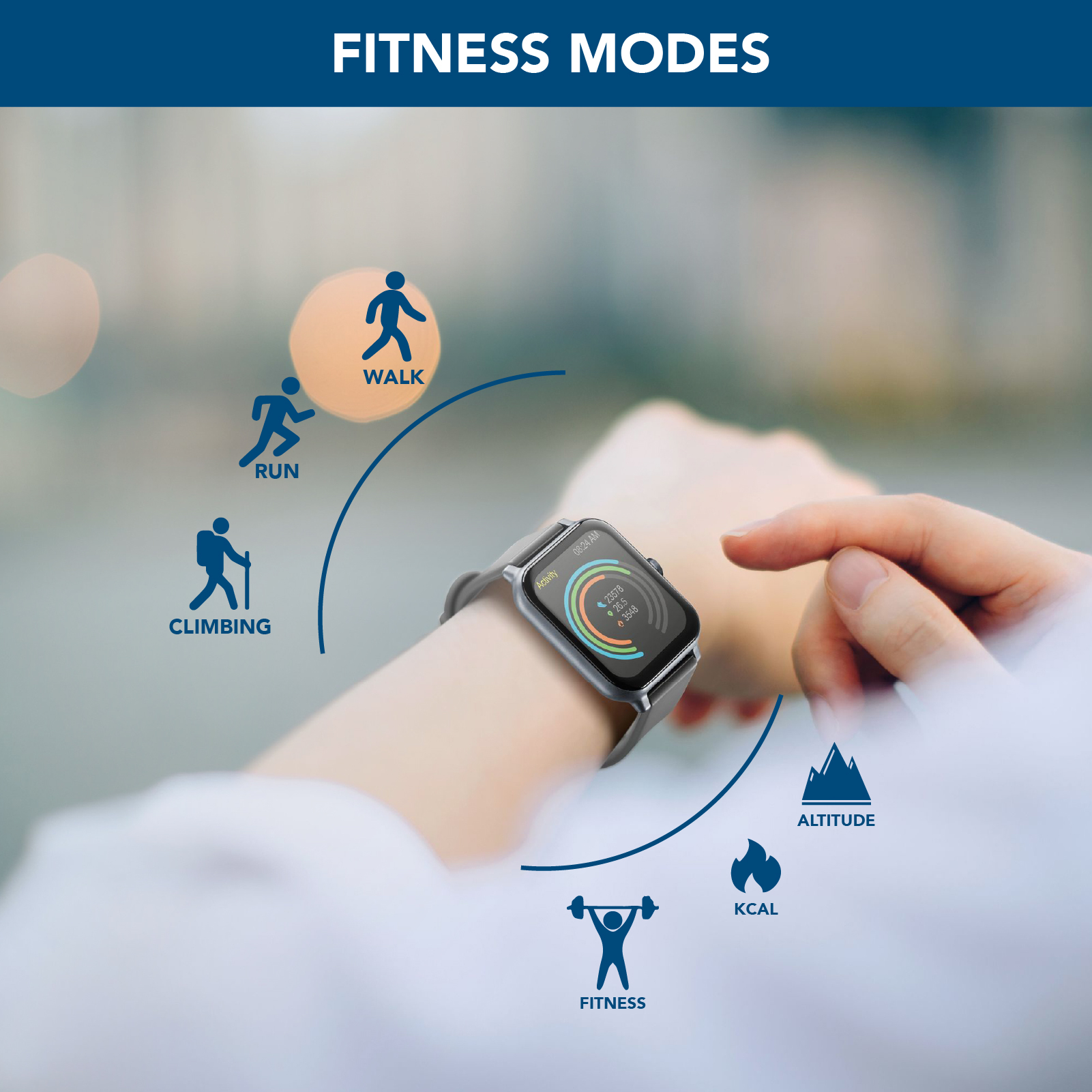 Cellularline ION SMARTWATCH BLUETOOTH – image 7