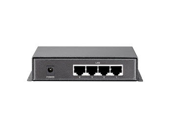 LevelOne 4 FE PoE + 1 FE Switch, 61.6W – image 3