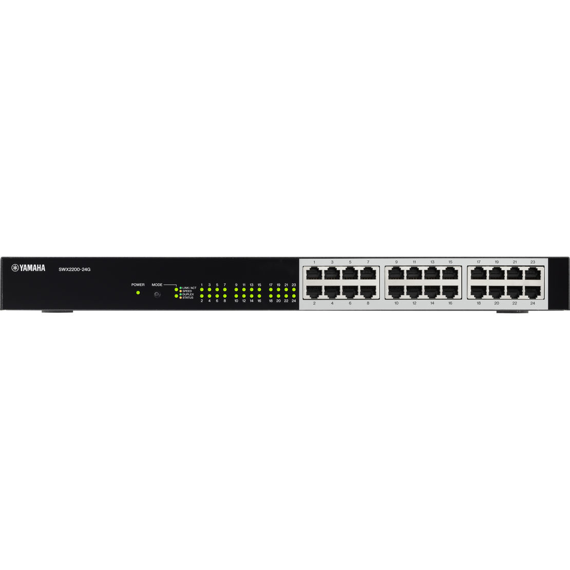 Yamaha SWX2200-24G network switch L2 Gigabit Ethernet (10/100/1000) Black – image 2