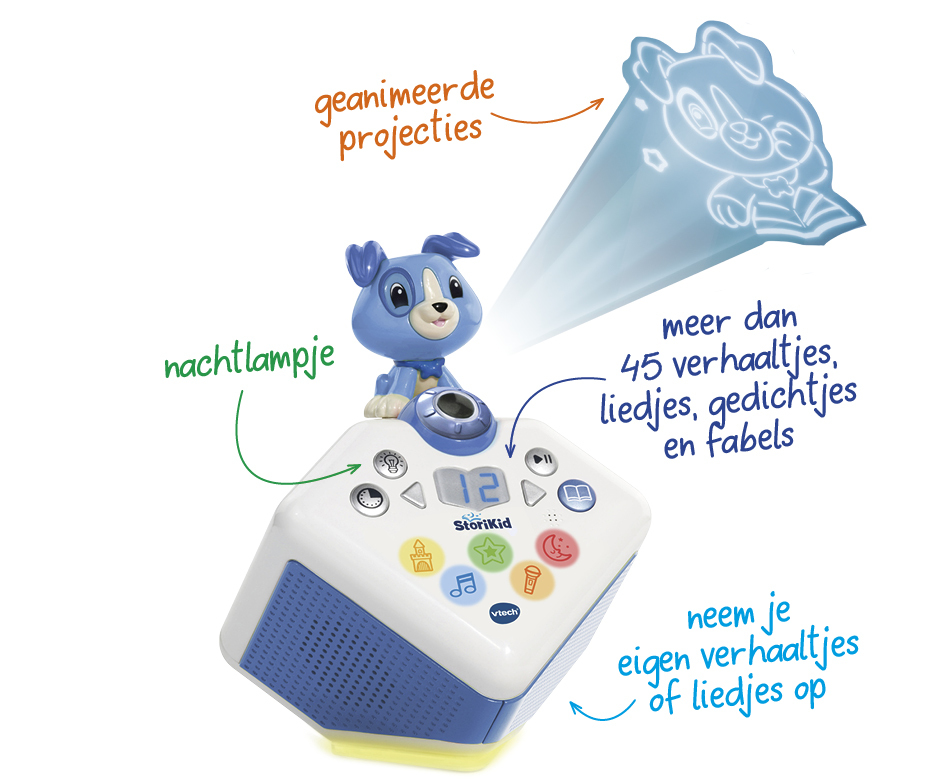 VTech StoriKid - Jouw interactieve verhaaltjesverteller blauw – image 5