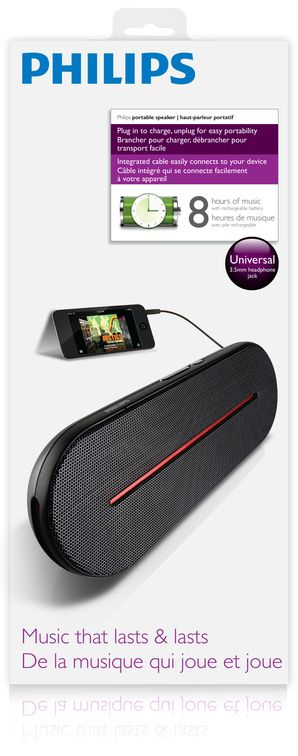 Philips Portable speaker SBA3020/10 – image 2