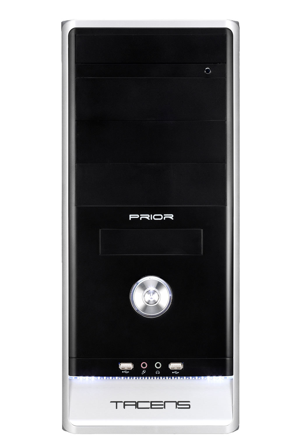 Tacens PRIOR Midi Tower Black, Silver – image 2
