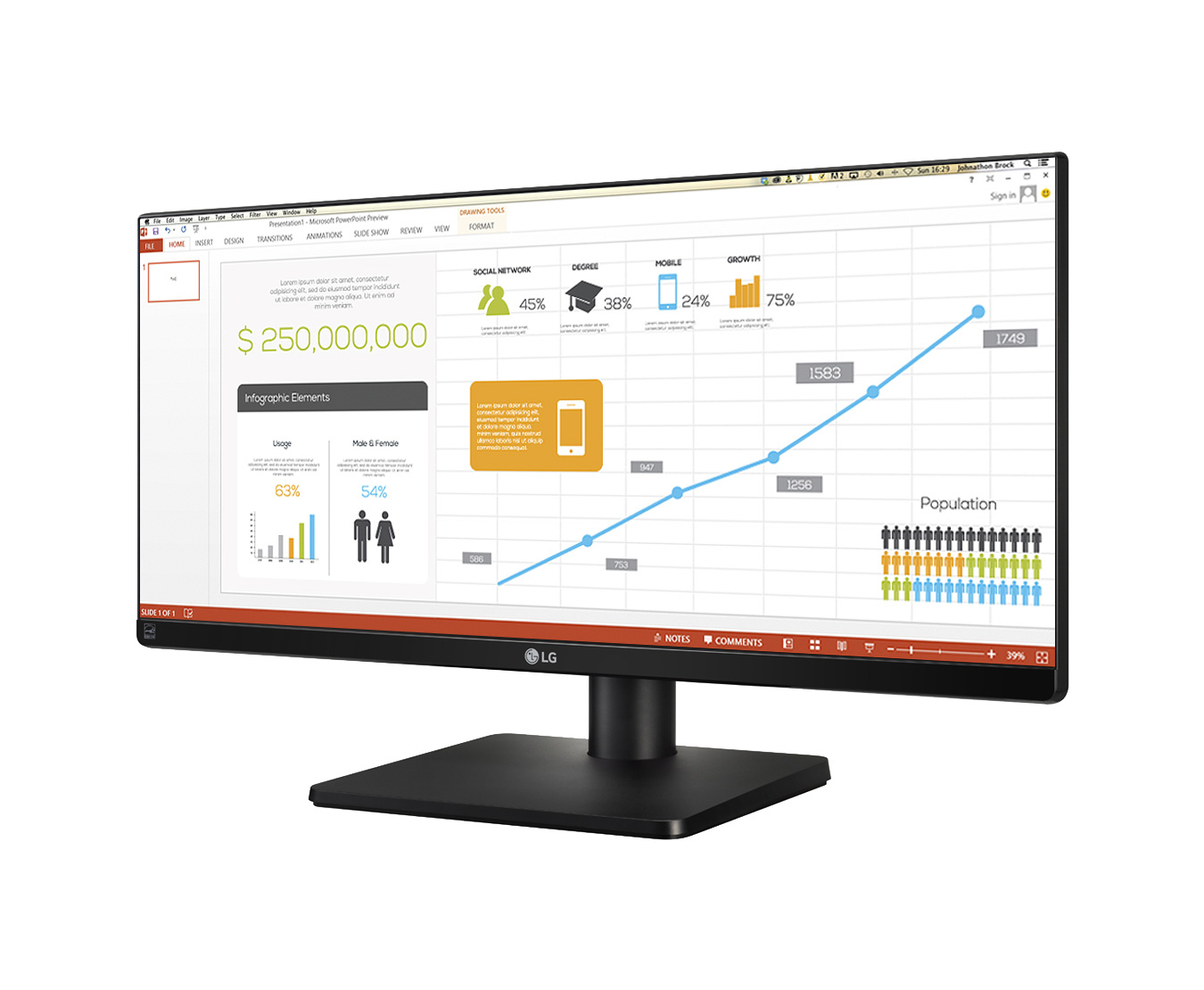LG 29UB67-P computer monitor – image 2