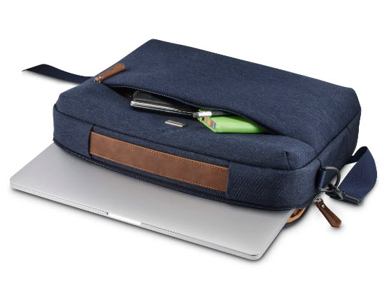 Hama Casual 35.8 cm (14.1") Toploader bag Blue – image 8