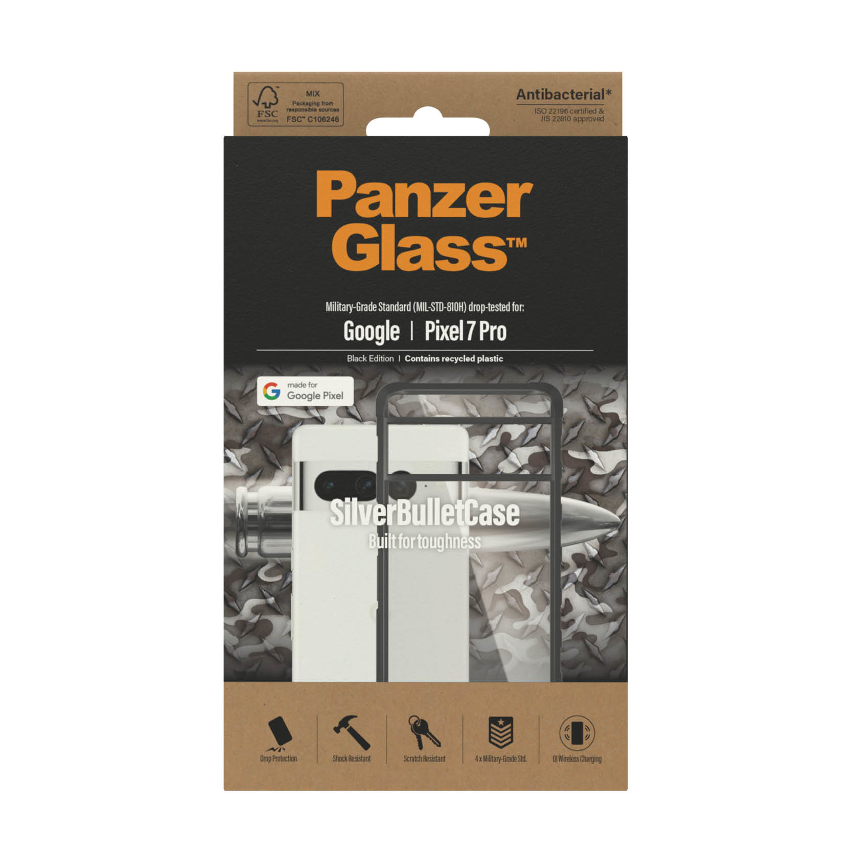 PanzerGlass® SilverBullet ClearCase Google Rose – image 3