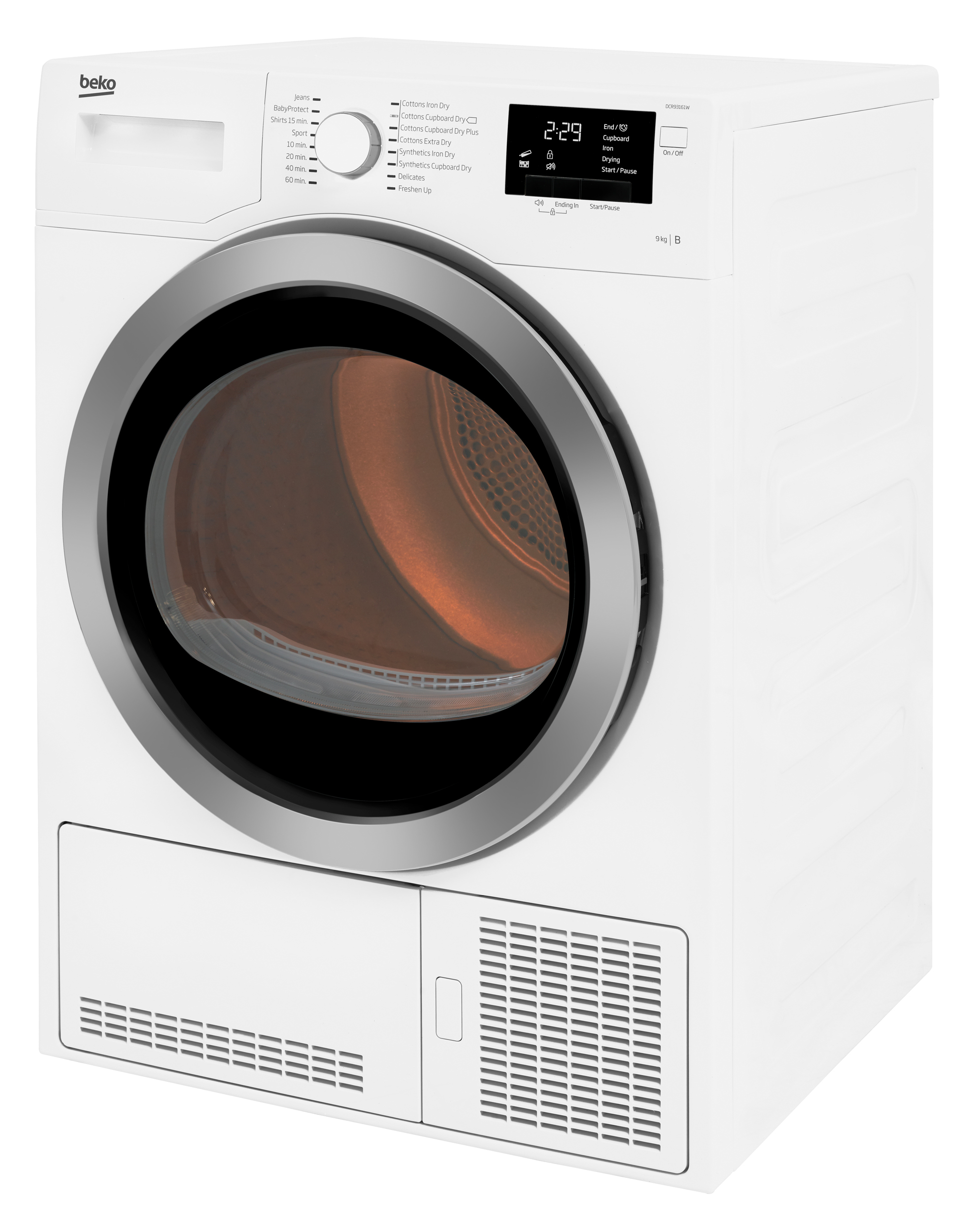 Beko DCR93161 tumble dryer Freestanding Front-load – image 1