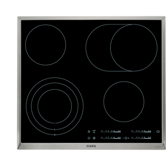 AEG HK654078XB Black Built-in Ceramic hob 4 zone(s)