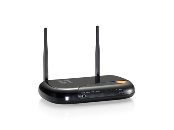 LevelOne WGR-6013 wireless router Gigabit Ethernet Black