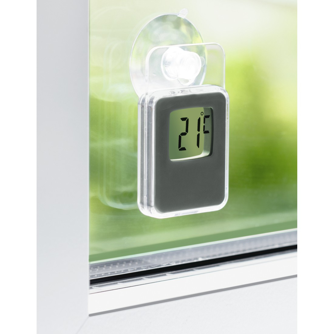 Hama 00186397 environment thermometer Electronic environment thermometer Indoor/outdoor Grey – image 2