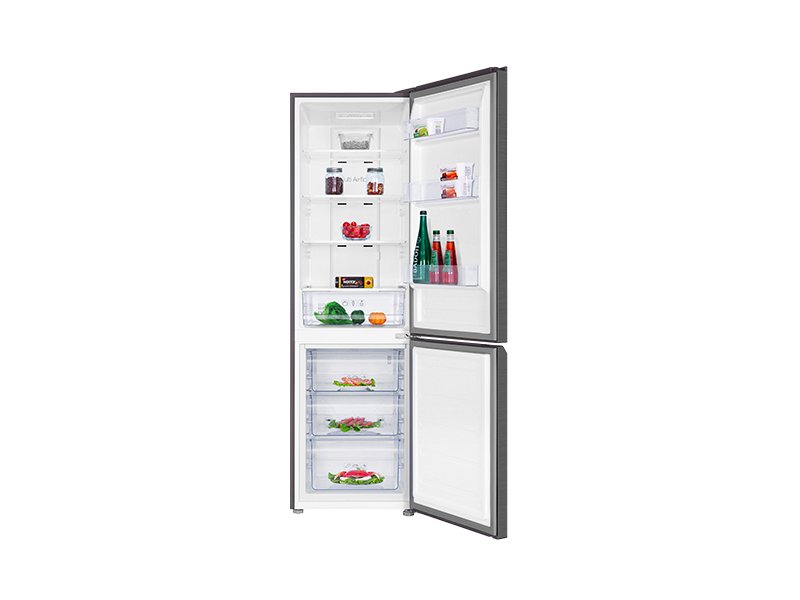 TCL RF282BSF0 fridge-freezer Freestanding Silver – image 2
