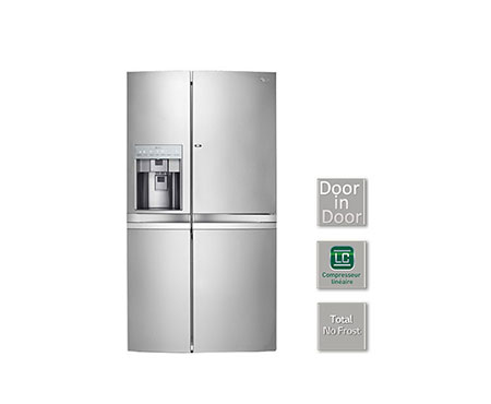 LG GWS8439SC side-by-side refrigerator Freestanding – image 2