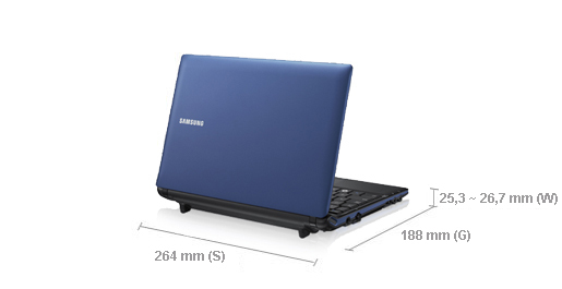 Samsung N N150-KA01PL Intel Atom® N450 Netbook – image 6