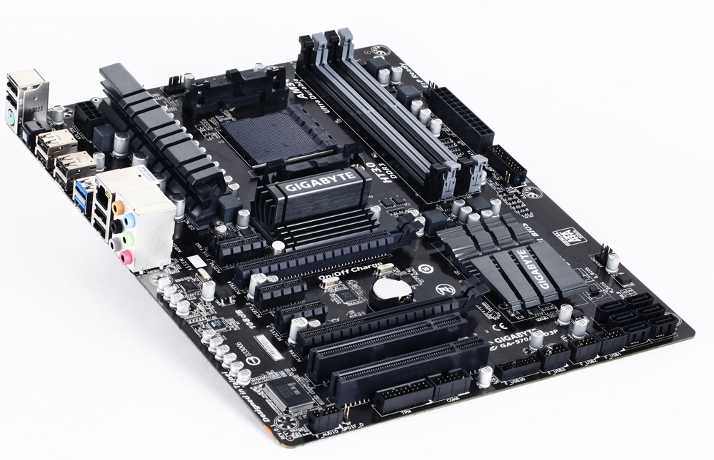 GIGABYTE GA-970A-UD3P motherboard AMD 970 Socket AM3+ ATX – image 2