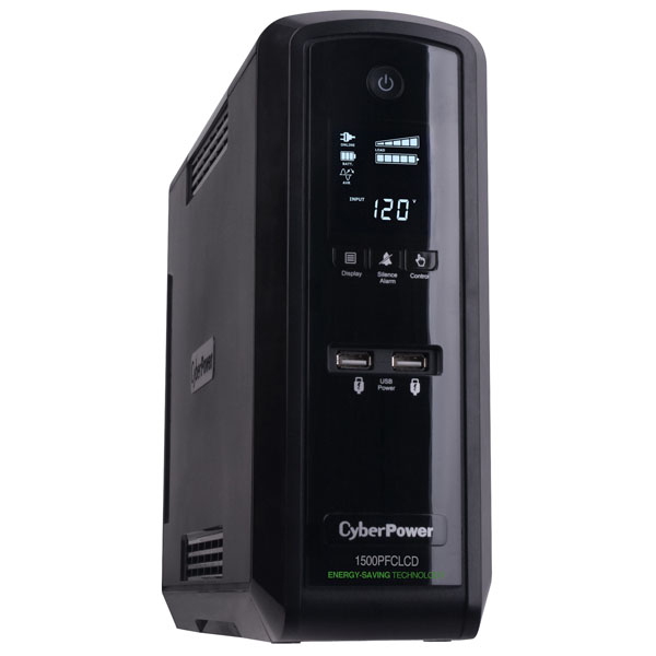 CyberPower CP1500PFCLCDTAA uninterruptible power supply (UPS) 1.5 kVA – image 1