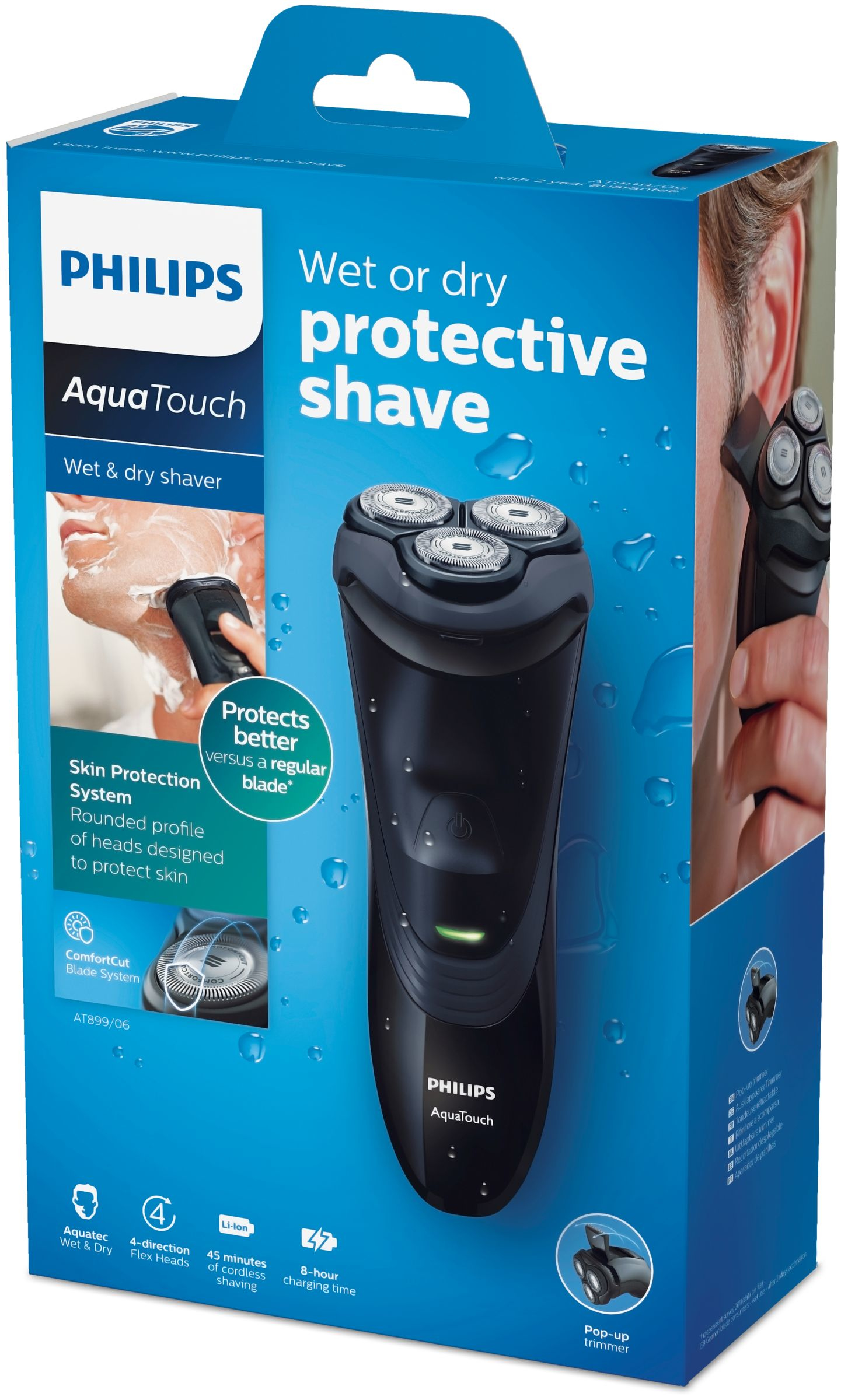 Philips AquaTouch Wet and dry electric shaver – image 2