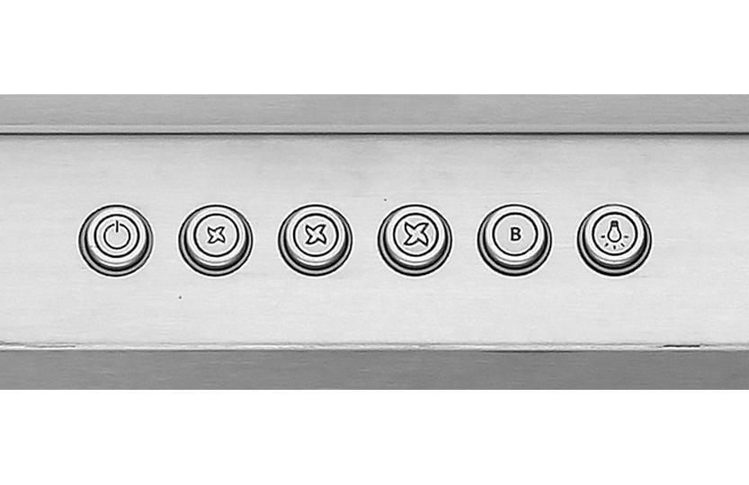 Hotpoint HDF7.5SAB cooker hood Wall-mounted Stainless steel 474 m³/h – image 3