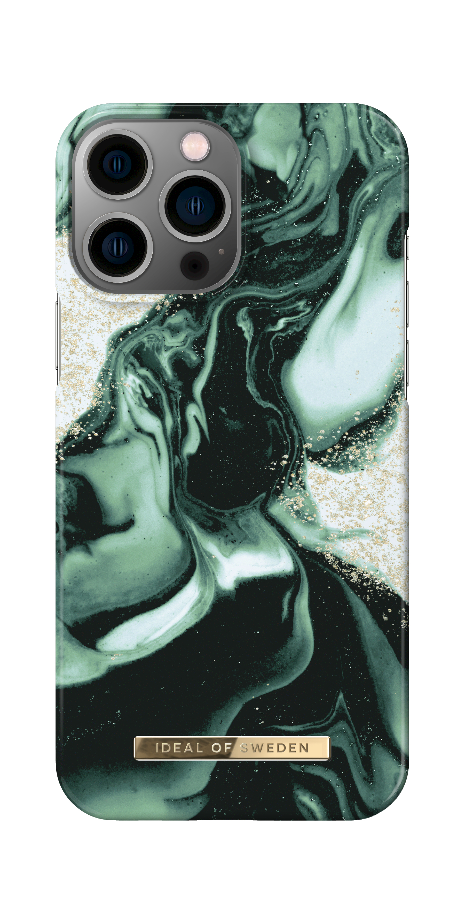 iDeal of Sweden Printed Case iPhone 12PM/13PM Golden Olive Mar – image 4