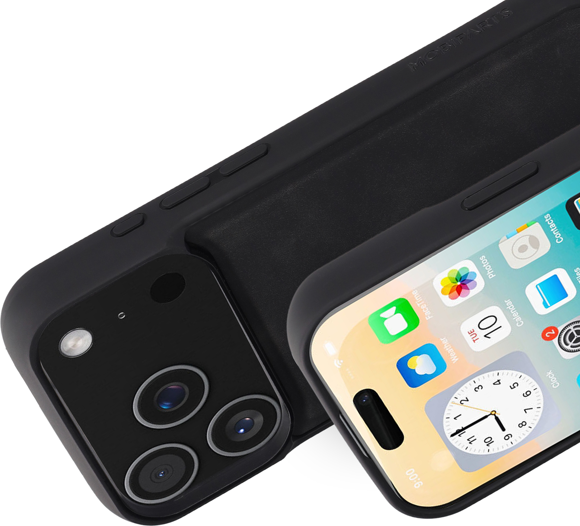 Mobiparts Classic Backcover Apple iPhone 17 Pro Graphite Black (MagSafe Compatible) – image 2