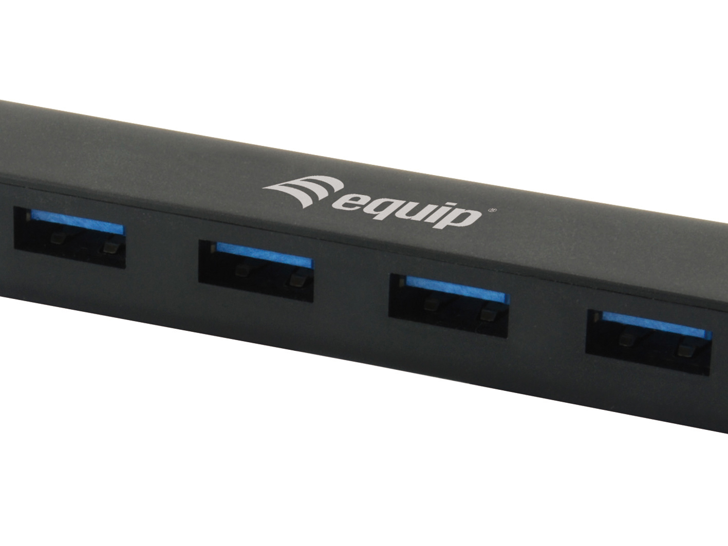 Equip 128954 interface hub USB 3.2 Gen 1 (3.1 Gen 1) Type-C 5000 Mbit/s Black – image 3