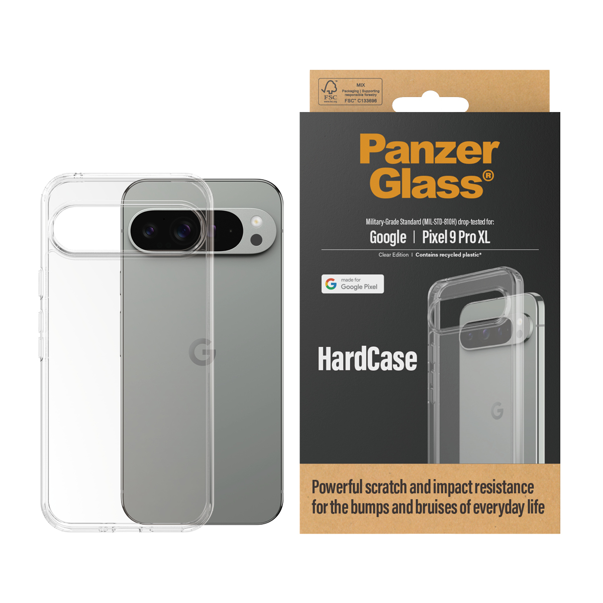 PanzerGlass® HardCase Transparent Google Pixel 9 Pro XL – image 2