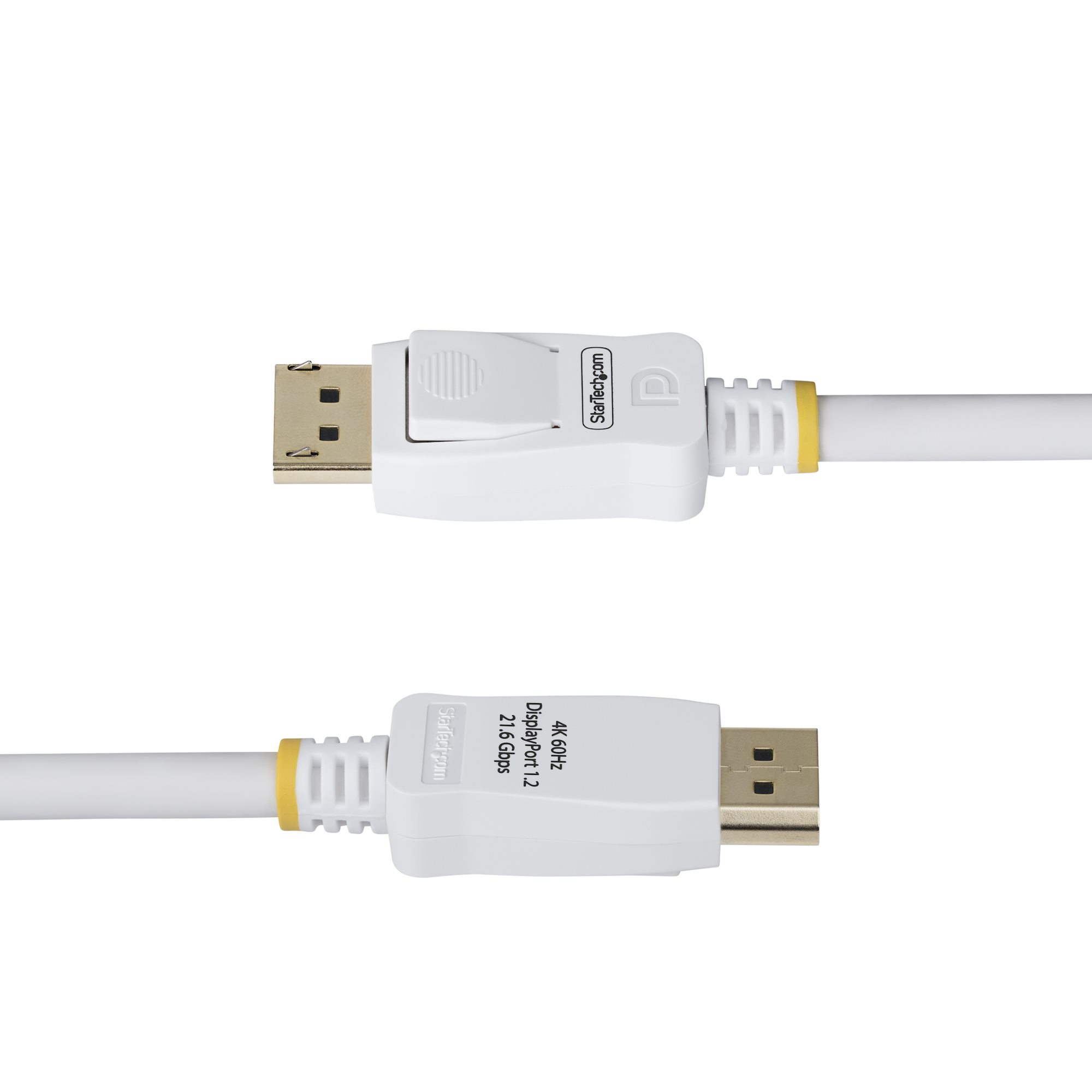 صورة StarTech.com DP12-CABLE-10FTW كابل DisplayPort 1.2 أبيض بطول 3 متر