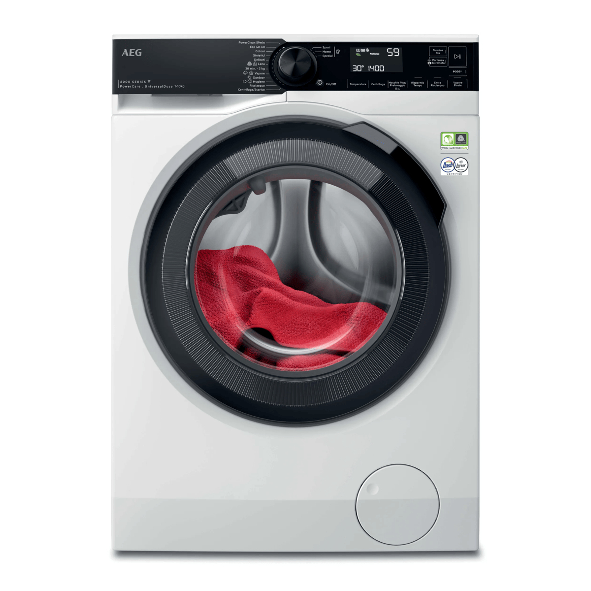AEG LR8H14AAY washing machine Front-load