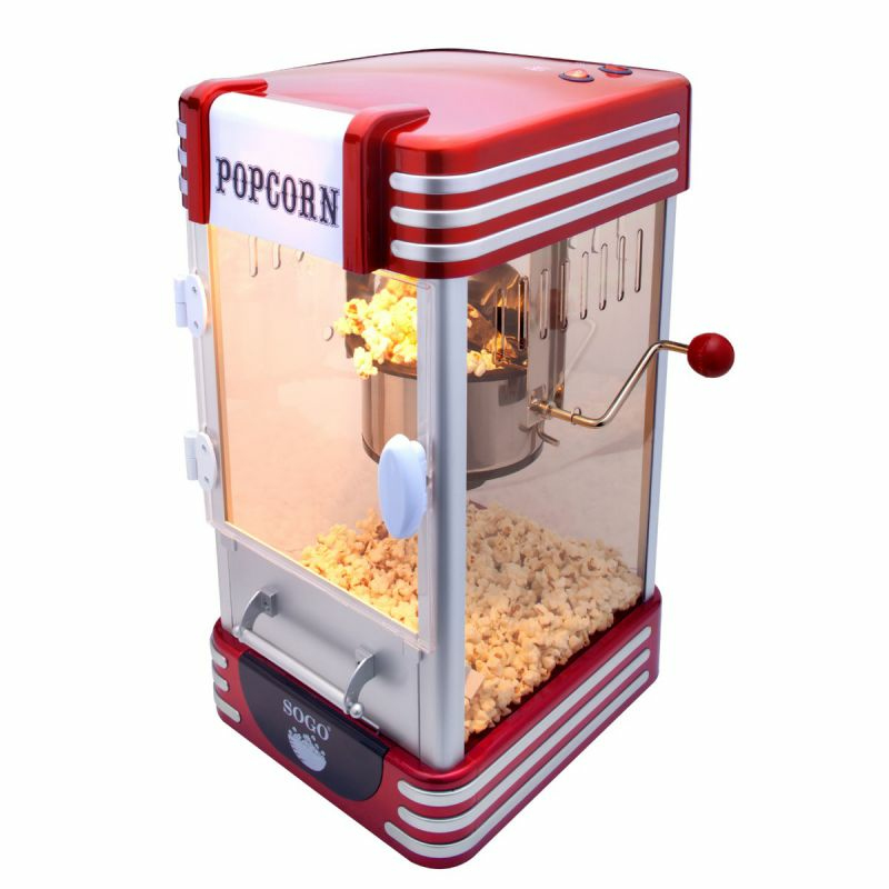 Sogo PAL-SS-11350 popcorn popper Black, Red, Stainless steel – image 4