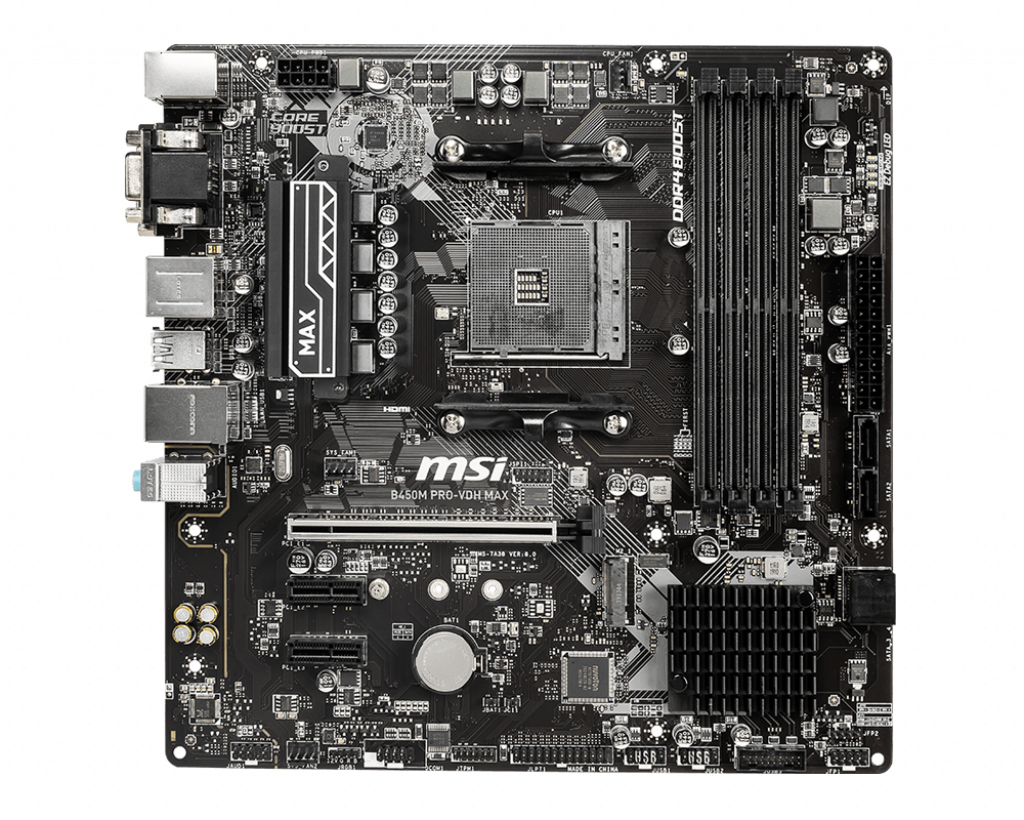 MSI B450M PRO-VDH Max