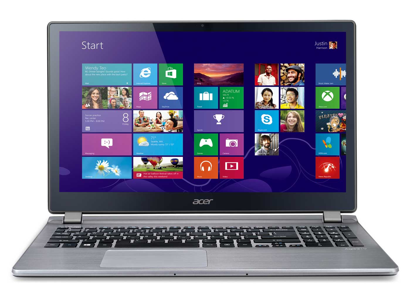 Acer Aspire V7-582PG-74508G52tii Intel® Core™ i7 i7-4500U Laptop – image 1